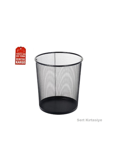 Çöp Kovası Metal Perfore Tam Delikli N11.46 Çöp Kovası Metal Perfore Tam Delikli N11.46