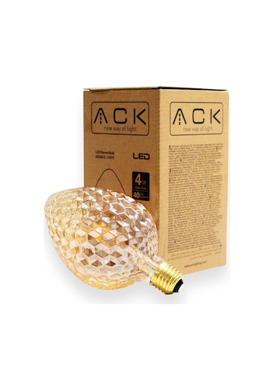 Ack Ab55-00420 4w Rustik Led Ampul 2200k E27 G95
