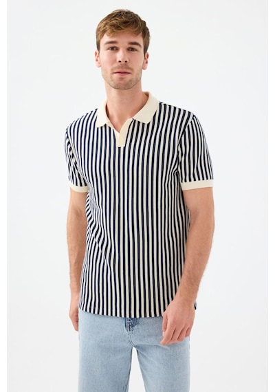 Loft Lf2038533 Erkek Polo Yaka T-shirt Navy