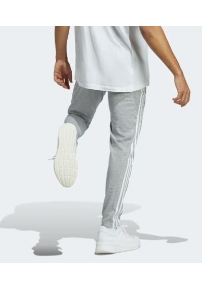 adidas Essentials 3-Bant Gri Erkek Alt Eşofman Gri