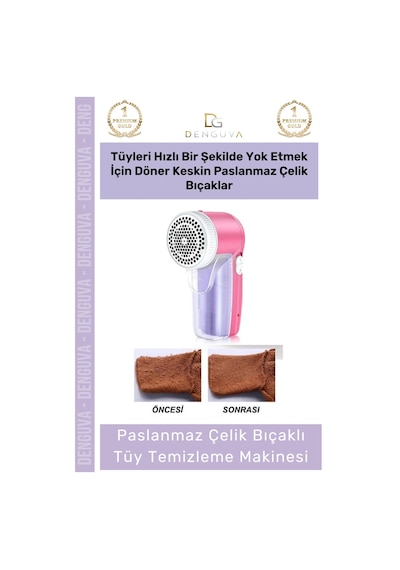 Tüytemizleme Lüks Pilli Tiftik Kazak Toplama Makinesi Tüy Alıcı Giysi Yünü Tüy Temizleme Makinesi Çok Renkli