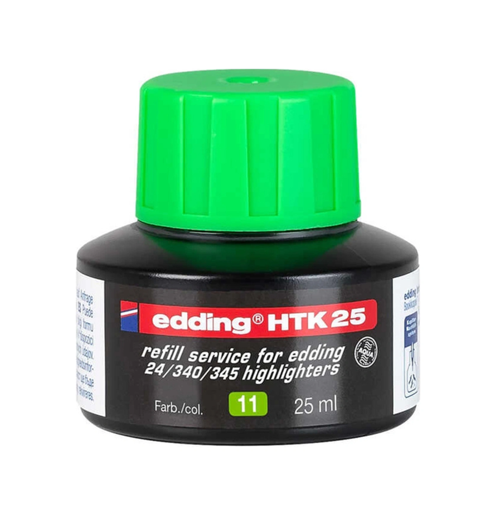 Htk-25 Yeşil Fosforlu Kalem Mürekkebi 25 Ml Yeşil