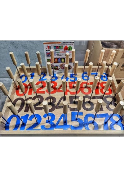 1 Takım Büyükbaş Soğuk Damga Numaratörü 11 Cm Ayyıldız Hediye