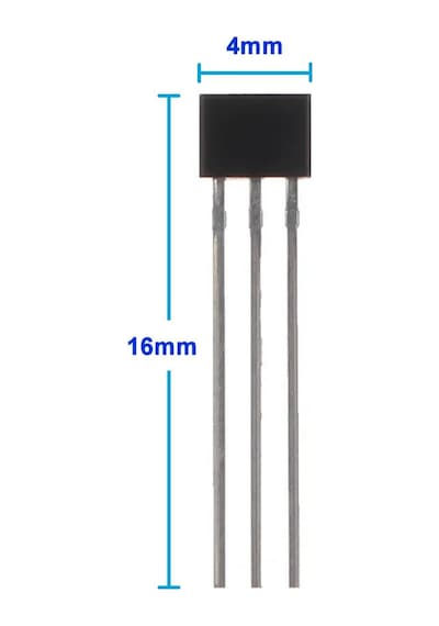 3144 Dijital Manyetik Alan Algılama Sensörü Mıknatıs Açı Motor Kontrol A3144 A3144e Oh3144 Y3144