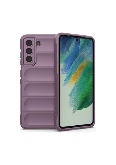 Uryport Samsung Galaxy Uyumlu S22 Plus Kılıf Optimum Silikon - Mor Çok Renkli