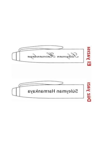 Scrikss Honour 38 Tükenmez Kalem Mat Siyah ---