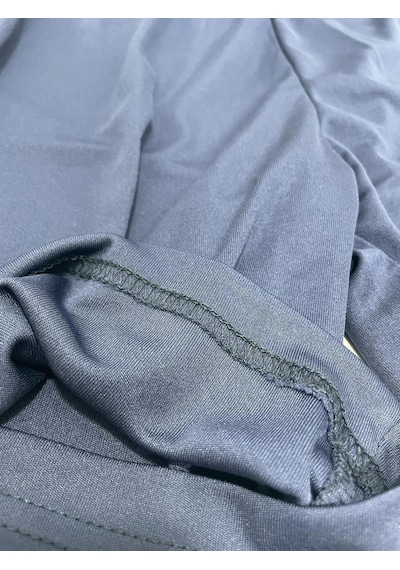 Baskılı Unisex Lacivert Polyester Şort L Beden Mavi