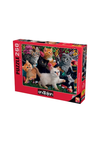 Anatolian 260 Parça xl Puzzle - Oyuncu Kediler 3327
