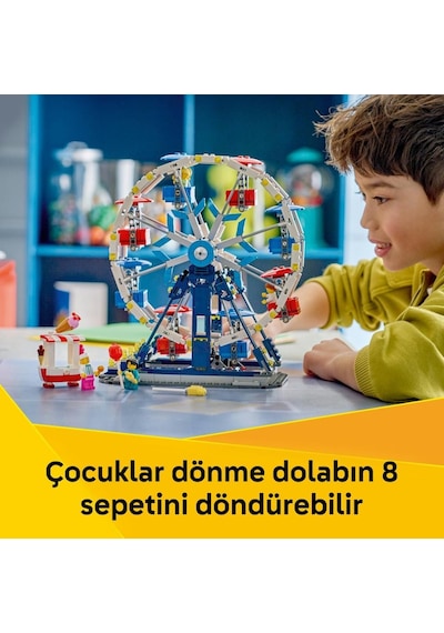 Lego 31389 Creator 3 Ü 1 Arada İkonik Dönme Dolap
