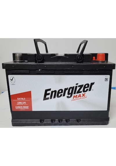 Energizer Max Premium Agm Ea70L3 12V 70Ah Akü / 545323081