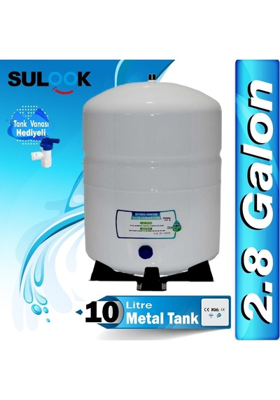 2.2 Galon Metal Su Arıtma Tankı 8 Lt