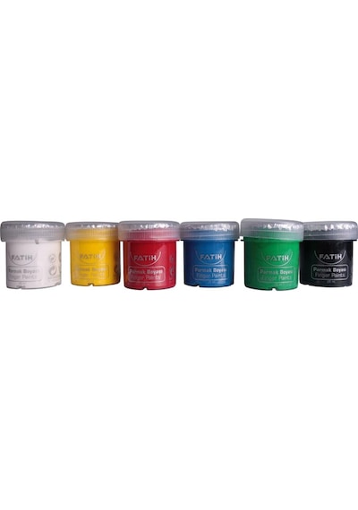 Fatih Parmak Boya 6 Renk 6x25 ML