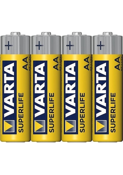 Varta Superlife 2006 AA Kalem Pil 12'li + Superlife 2003 AAA İnce Pil 12'li