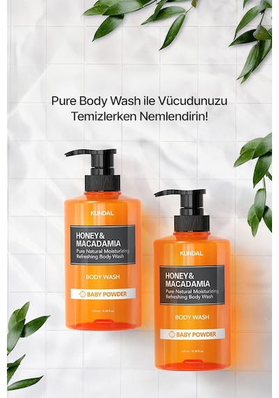 Kundal Basil & Citrus Pure Body Wash 500 ML
