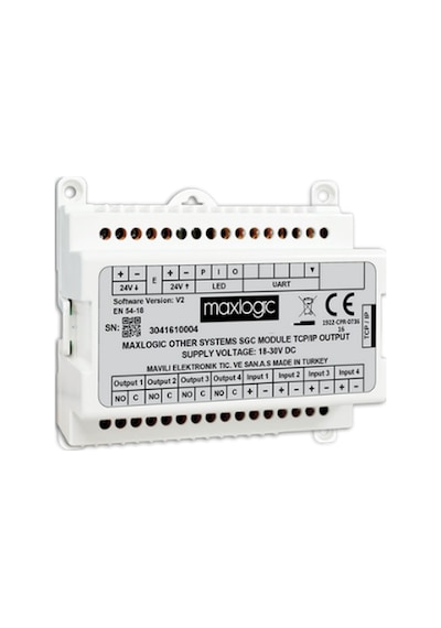 Maxlogic Ml-12011.c Akıllı Adresli Sistem-supervisor Arası Sgc Modülü, Tcp/ıp Çıkışlı