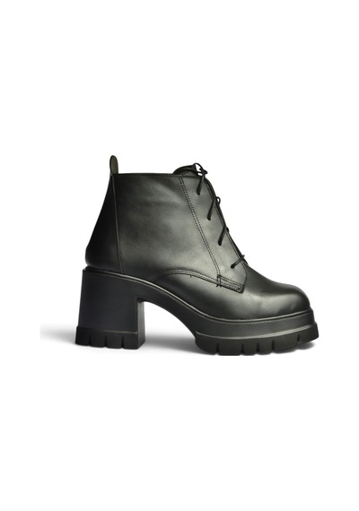 Fox Shoes Z965065909 Siyah Kalın Topuklu Kadın Bot