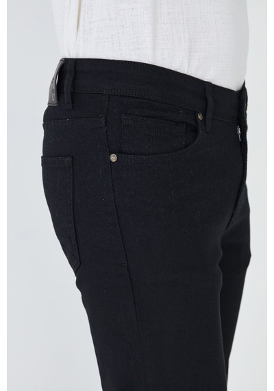 Siyah Spor Erkek Gabardin Pantolon