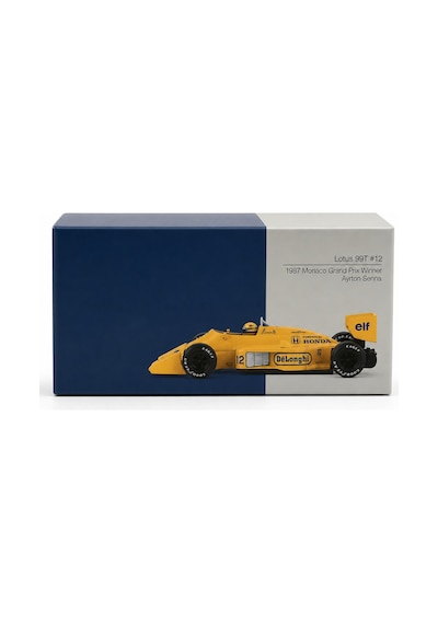 1/64 Lotus 99t 12 Ayrton Senna 1987 Monaco Grand Prix Winner