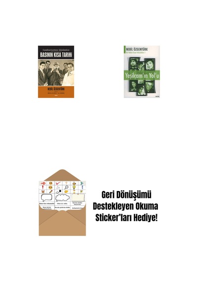 Basının Kısa Tarihi + Yeşilçam'ın Yol'u + Okuma Sticker'ları