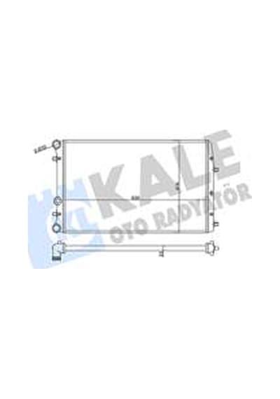 Su Radyatoru Polo-cordoba-fabıa Bby-bky-bud-bbz-amf-bnv-bnm 1,4 16v-1,4 Tdı 01-10