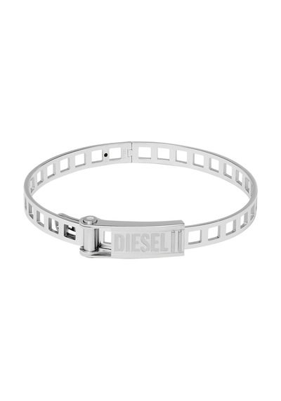 DieselDJDX1356-040 Erkek Bileklik Gümüş