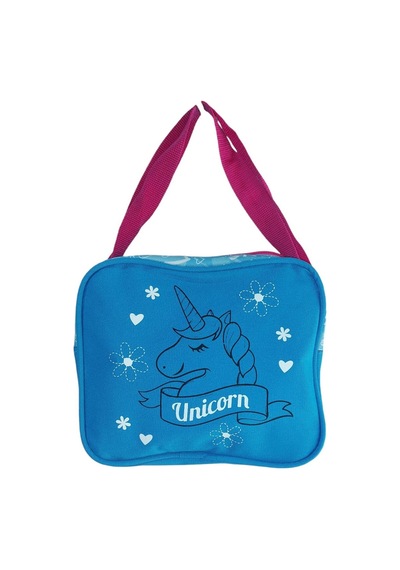 Unicorn Okul Çantası Ve Beslenme Çantası Mavi