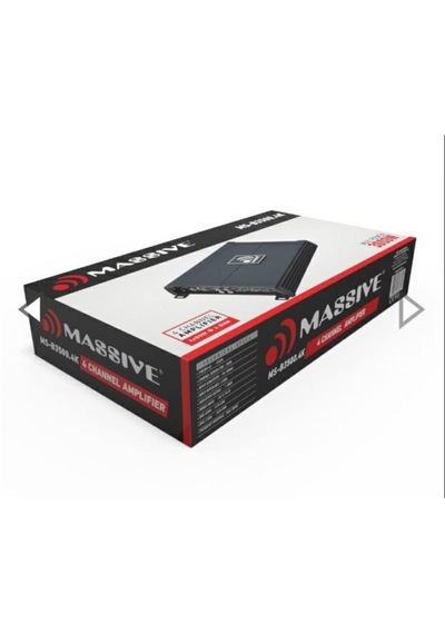 Massıve Ms-b3500.4k 3000wat 4 Kanal Amfi Pro Seri