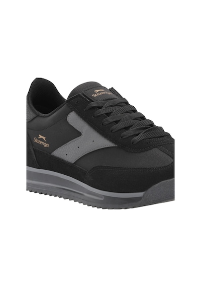 Slazenger OASIS I Erkek  Siyah / Koyu Gri Günlük Spor Ayakkabısı