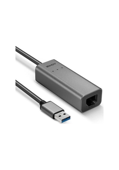 Lindy Lın-43313 Usb 3.0 To Rj45 2.5g Ethernet Dönüşütürücü