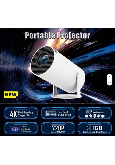 Aggıy Hy300 Full Hd Androıd Bluetooth - Wifi - Hoparlör Projeksiyon