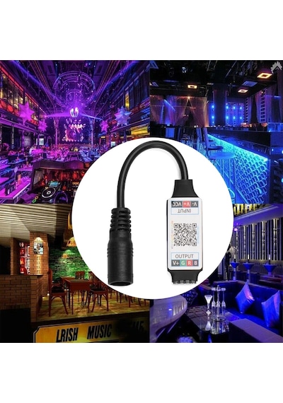 Bluetooth Rgb 6 Amper. Şerit Led Kontrol Cihazı