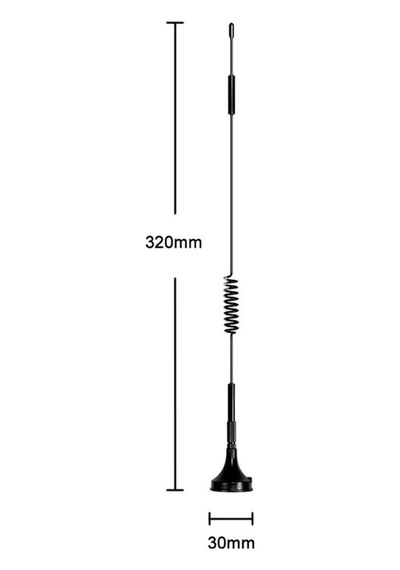12dbi Dış Mekan Anten Sma Erkek 1.5 Metre Kablo 700mhz - 2.7ghz Mıknatıslı Gsm Wifi