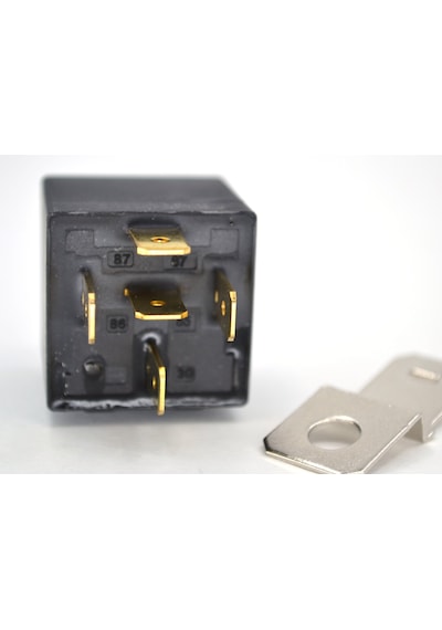 12V 40A Mini Röle 5 Fişli Su Geçirmez Tek Platin Çift 87 Bacak 710140203