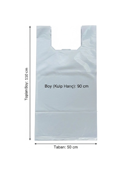 Poşet Kirli Beyaz Hantal -5 Kg