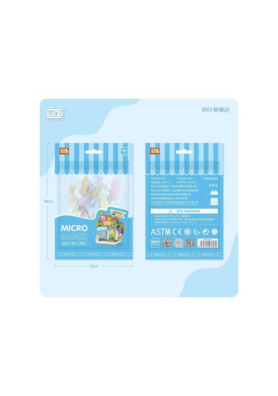 Lz8603 Loz Blok Oyuncak Mini Poşet -life