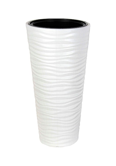 Rüzgar Yapay Çiçekçilik Serinova Kumsal 5,5 Litre 30x57 Saksı 1 Beyaz