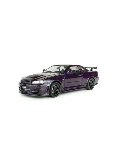1:43 Ölçek Solido 1999 Nissan Skyline Gt-r Bnr34 Nismo Parts Diecast Metal Minyatür Model Araba 10cm