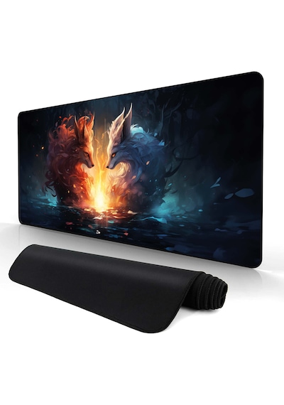 Voxlanth Wolfs-1 Büyük Boy Gaming Oyuncu Mouse Pad 90x40 Cm