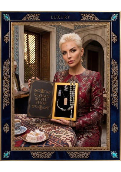 Luxury Seri Özel Tasarım Kitap Kutulu Kadın Takı Seti Ve Tesbih Kombin - Kolye Küpe Yüzük Bileklik Ekstra Boncuk Bileklik 6 Parça Hediyelik - Doğum Günü Yıl Dönümü Sevgililer Günü Gösterişli Hediye - L-00119 Bakır Luxury Seri Özel Tasarım Kitap Kutulu Kadın Takı Seti Ve Tesbih Kombin - Kolye Küpe Yüzük Bileklik Ekstra Boncuk Bileklik 6 Parça Hediyelik - Doğum Günü Yıl Dönümü Sevgililer Günü Gösterişli Hediye - L-00119 Bakır