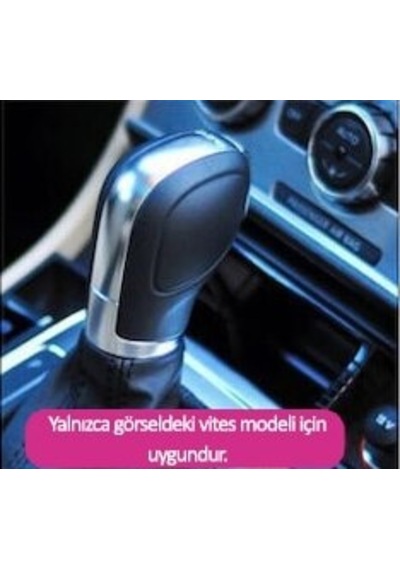 Volkswagen Seat Skoda Golf Dsg Silikon Vites Topuz Kılıfı Siyah