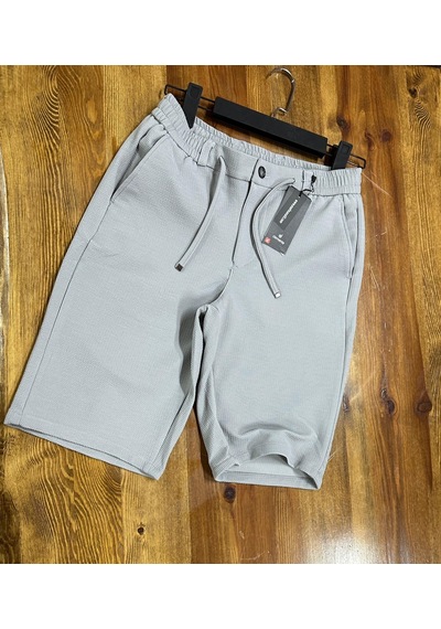Demente Erkek Kayra Kumaş Beli Lastikli Şort Jogger 001
