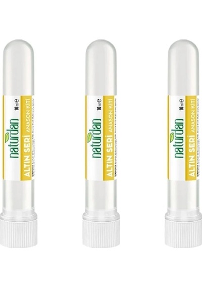 Altın Seri Anason Kiti 10 Ml 3 Adet