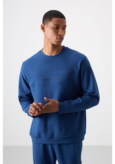 Tommy Life Parlament Pamuklu Kalın Yumuşak Dokulu Comfort Fit Baskılı Erkek Eşofman Takım - 85253 Mavi Tommy Life Parlament Pamuklu Kalın Yumuşak Dokulu Comfort Fit Baskılı Erkek Eşofman Takım - 85253 Mavi