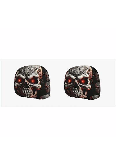 Dekoratif Oto Başlık Kılıfı/Maske 2'li