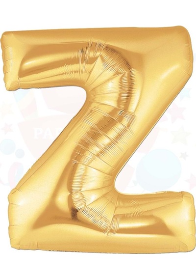 Nedi Balon Folyo 40 Harf Altın Z 02149 Çok Renkli