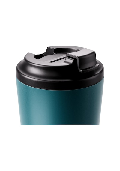 Made By Fressko Grande Boy Paslanmaz Çelik Çift Duvar Yeniden Kullanılabilir Kahve Bardağı, Termos, Yalıtımlı Termal Kupa, 475 Ml Emerald - Zümrüt Yeşil Zümrüt Yeşili