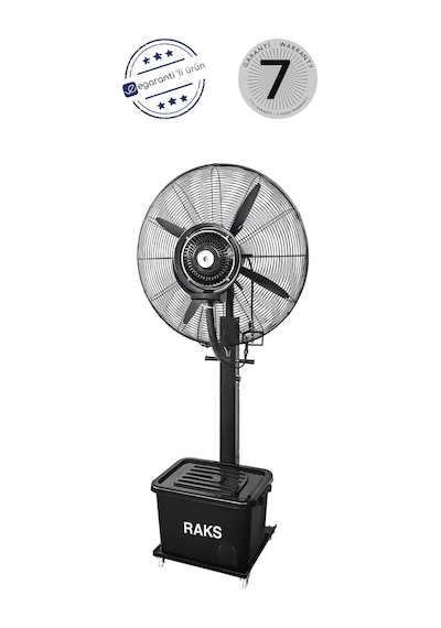 Raks Sfr 30 Mıst 260w Sanayi Tipi Sulu Ayaklı Vantilatör