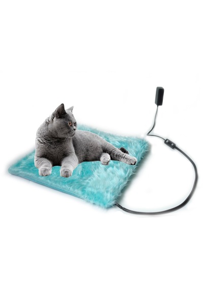 Kedi Minderi Isıtmalı Model 45x45cm 12v Adaptörlü Su Geçirmez Kdtes93