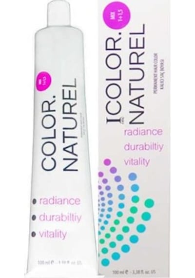 Color Naturel Kalıcı Saç Boyası 100 Ml Tüm Renkler