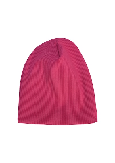 Luess Çocuk Unisex Fitilli Kışlık Bere Koyu Pembe